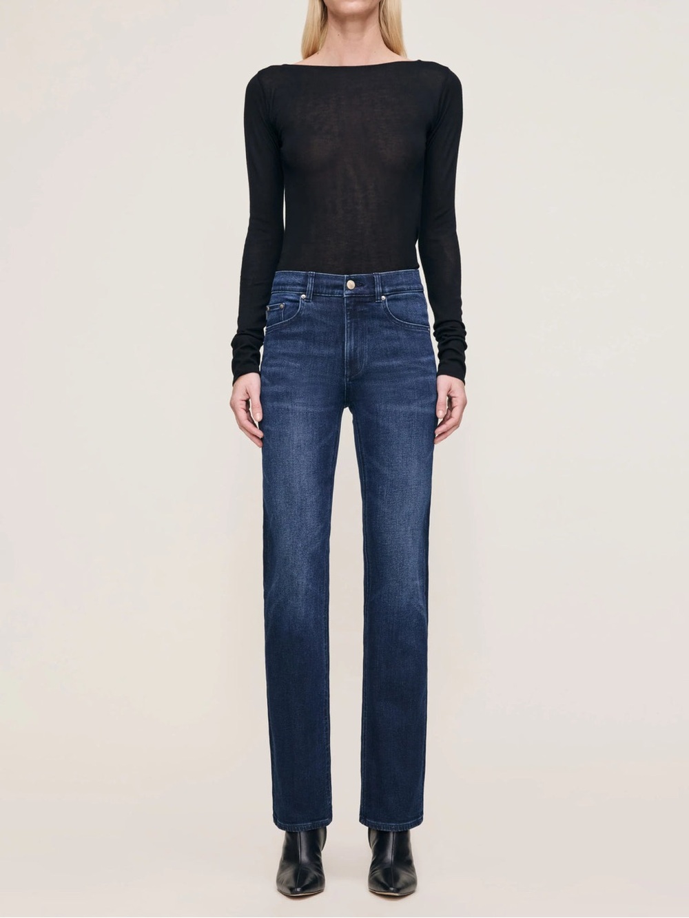 DL1961 High Rise Straight Leg Patti Jean